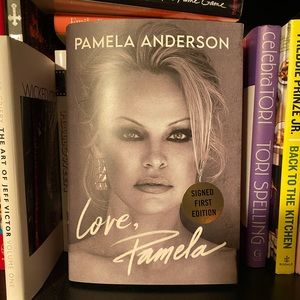 Pamela Anderson First Edition Signed Book